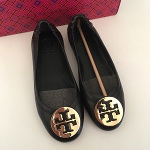 Tory Burch Minnie travel ballet flat NIB